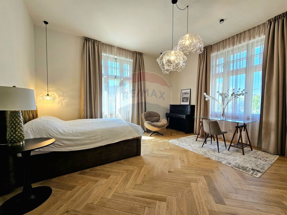 Apartament ULTRAFINISAT cu 2 camere, parcare de închiriat Ultracentral