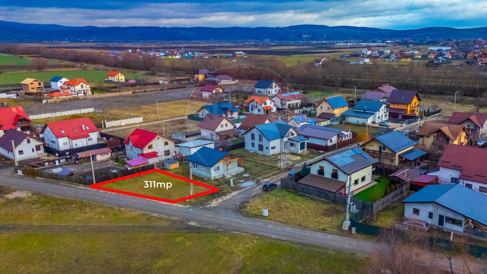 REZERVAT! Teren 311 mp/ Bod/Intravilan