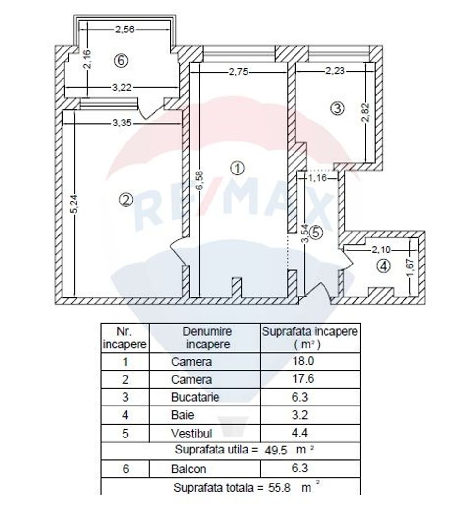 2 room Apartment for rent, Dristor area