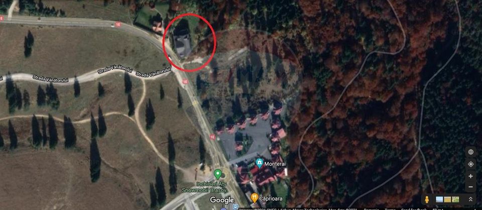 Land and multifunctional building, Poiana Brasov