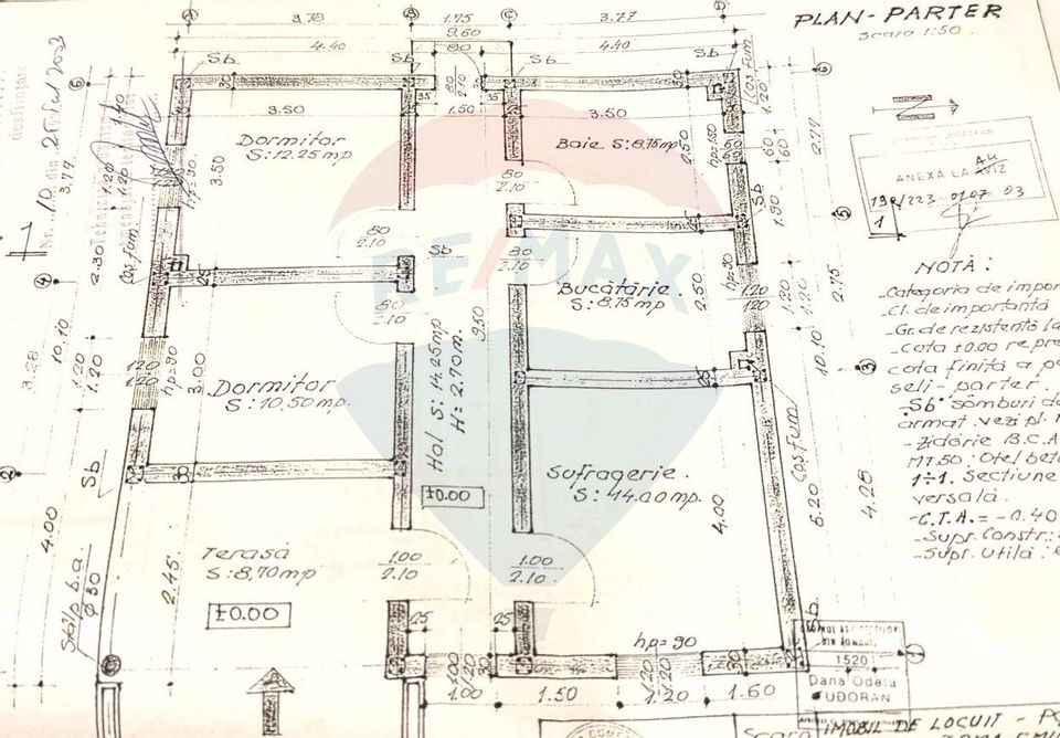 Detached house Dascalu, Ilfov, land in concession 941 sqm, DJ200