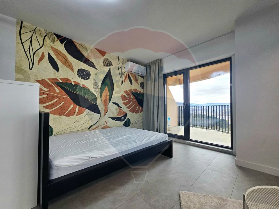 Studio de închiriat în West City Tower - nou, confort si parcare