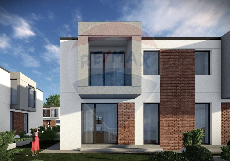 DE INCHIRIAT Casă nouă Tunari | 4 camere | curte proprie | 2 parcări |