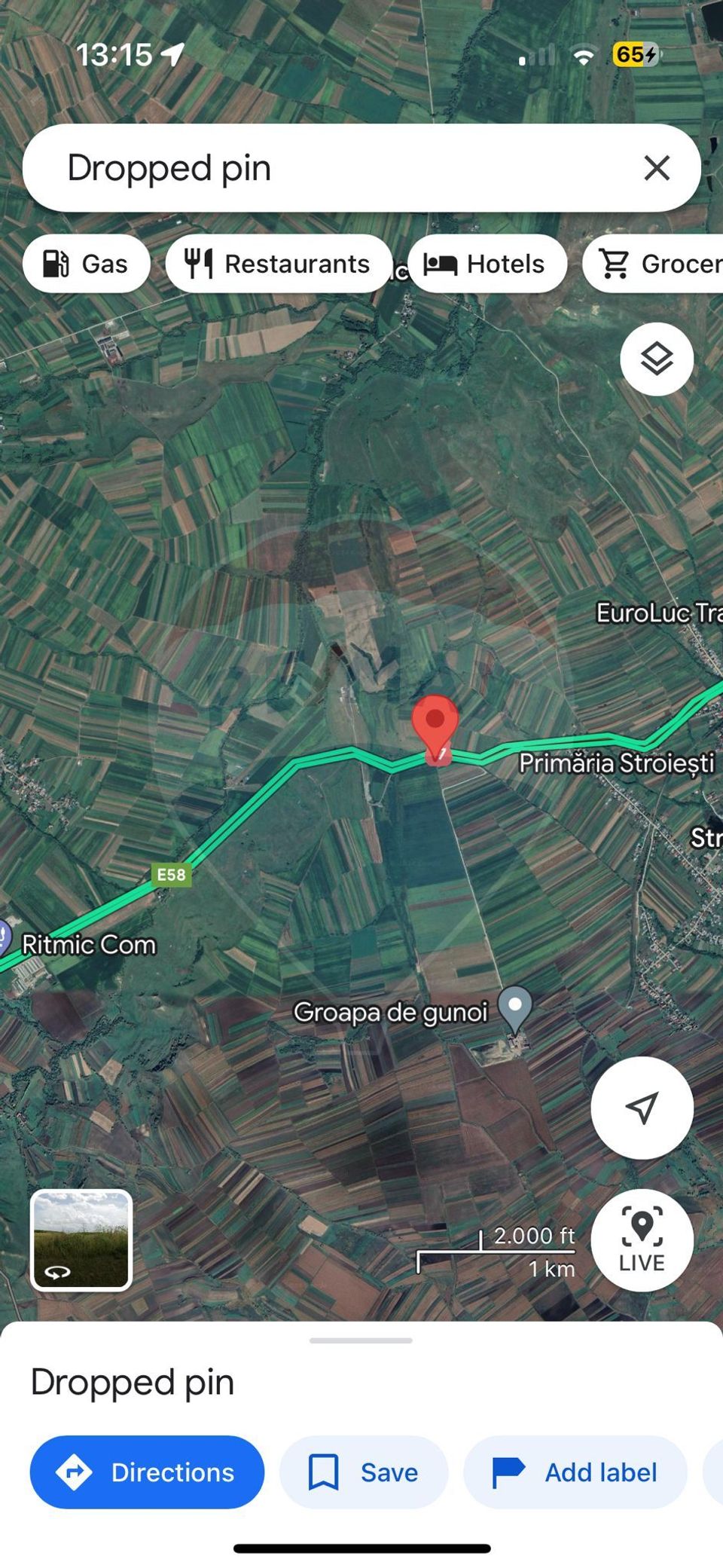 Land 3,500sqm Ilisesti / Strada Principala