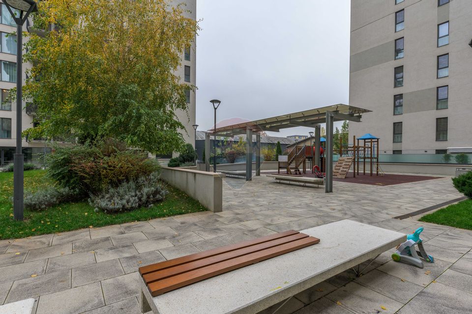 2 camere Città Nusco, Mobilat, utilat, terasă+balcon, centrală proprie