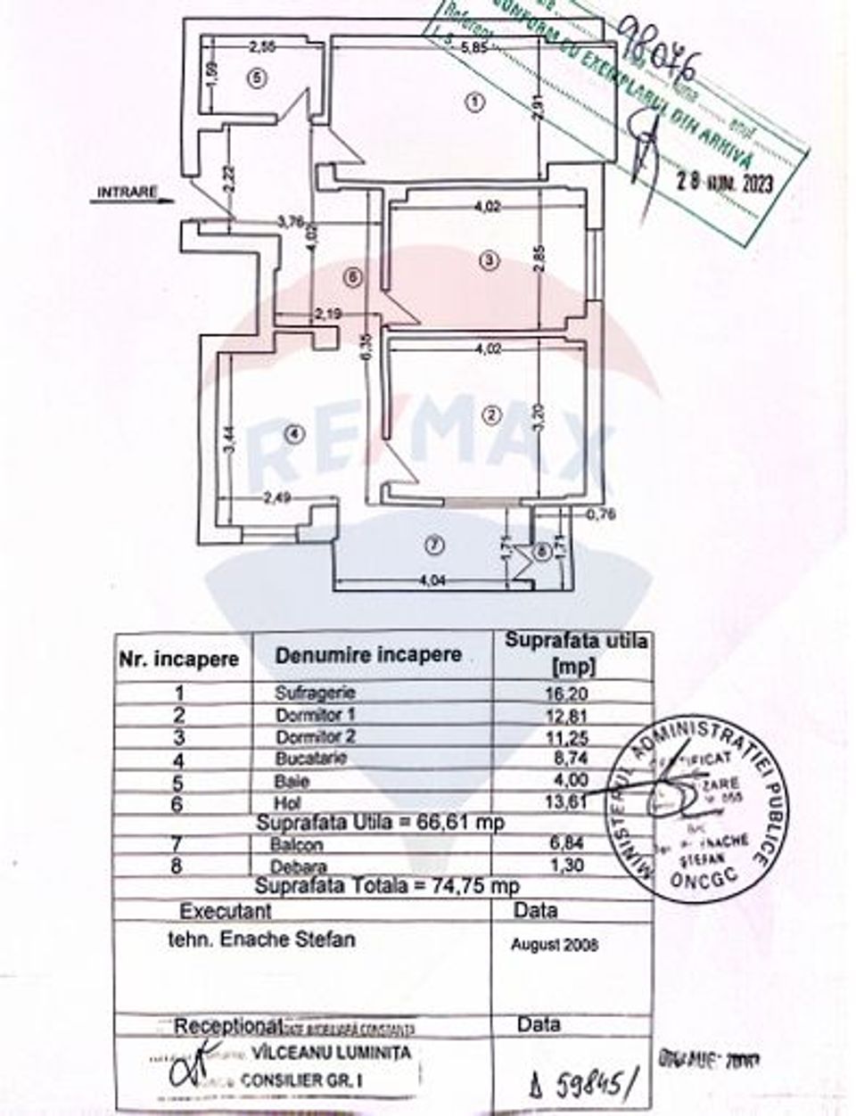 3 room Apartment for sale, Central area