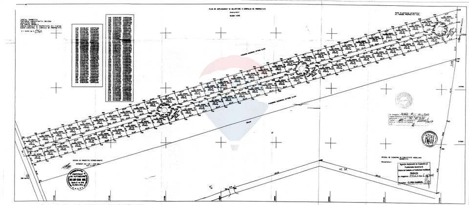 Land for SALE 40,000sqm Cocani opposite the TITI AUR Academy