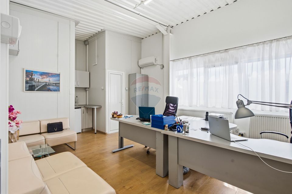 Hală Multifuncțională de Vânzare 600mp și Teren 924mp în Bucium - Iași