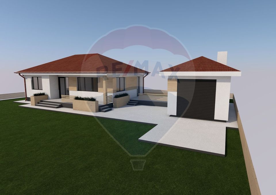 Teren Bod 700mp cu proiect casa, avize si Aut constructie