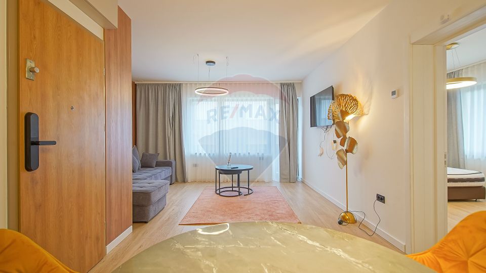 STUDIO MOBILAT SI UTILAT CU TERASĂ 17 MP | GRAND CHALET POIANA BRASOV