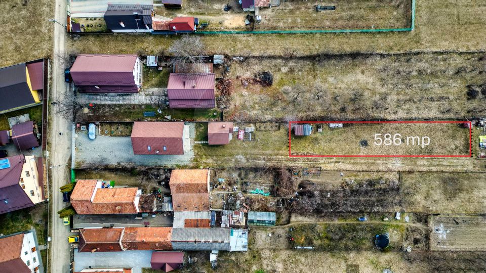 Land 586sqm Zarnesti / Strada Tudor Vladimirescu
