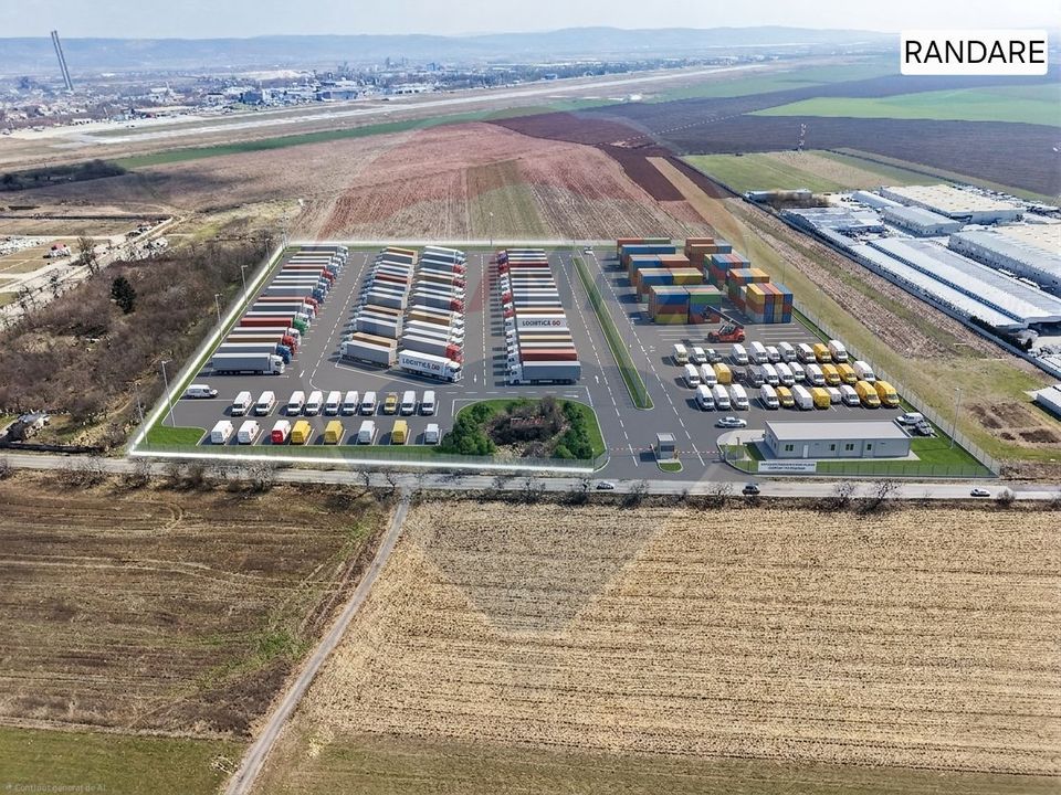 Teren intravilan de inchiriat 44700 mp langa centura Bacaului