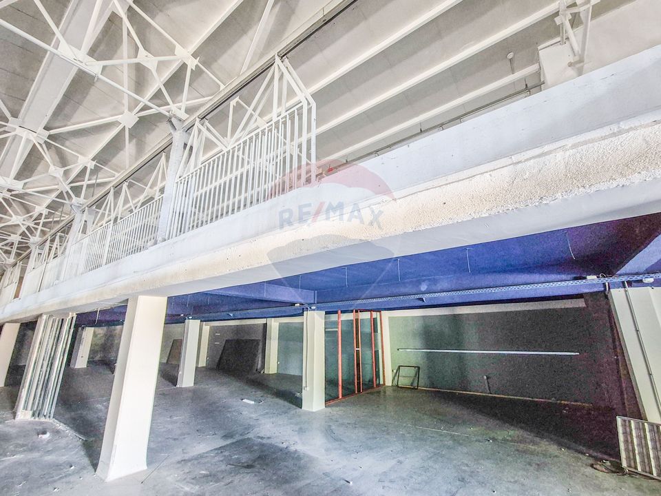 Hala beton P+E 1000 mp comercial, productie, depozitare Pipera Plaza