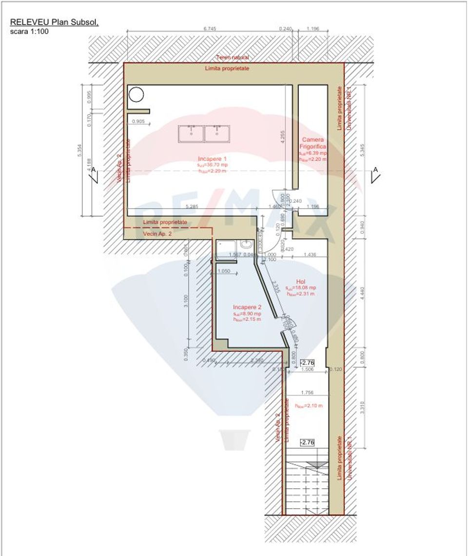 Spațiu comercial premium, 3 niveluri, Str. Universității, Cluj-Napoca