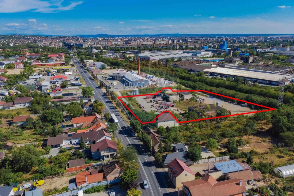 Teren 10 444mp de vânzare, dezvoltare economică,  Strada Matei Corvin