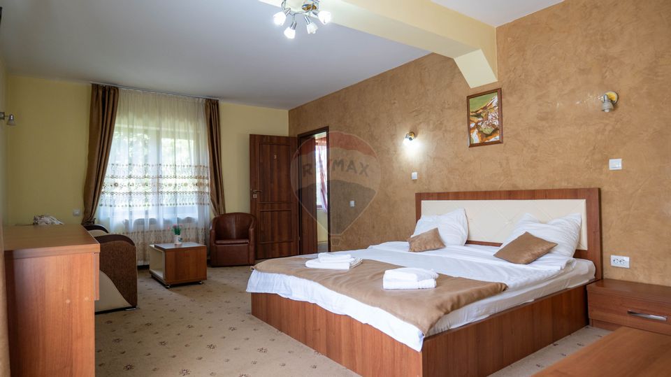 Oferta - vanzare pensiune 10 camere si casa de vacanta, Slanic Prahova