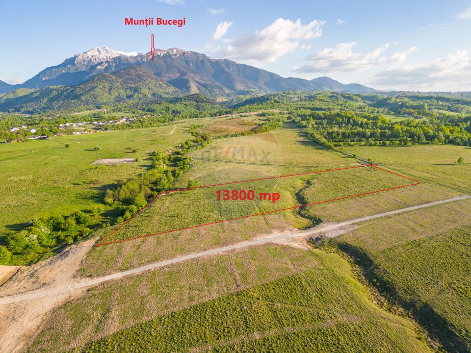 Land 13,800sqm Rasnov / Strada Valea Glajariei