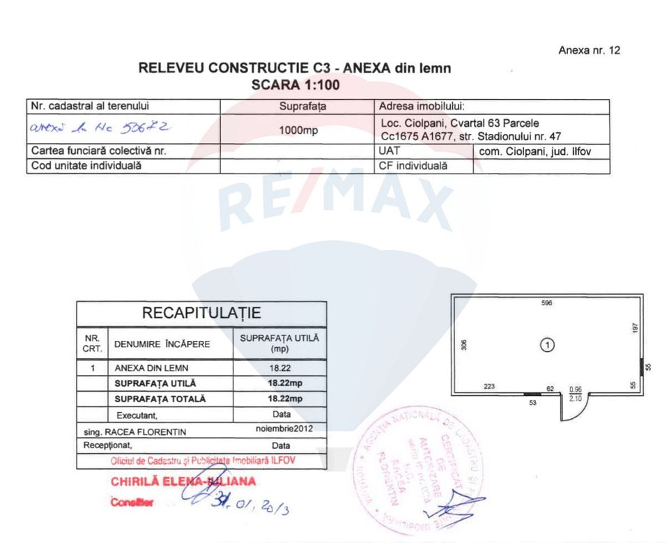 Casă individuală cu Curte in Ciolpani