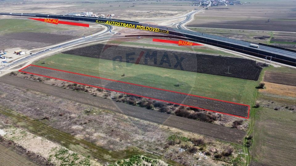 Teren Focsani / acces Autostrada Moldovei