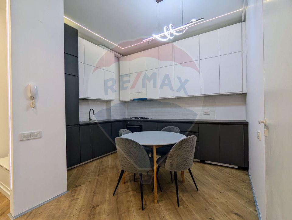 Spacious apartment for rent Pipera – 2 rooms underground parking