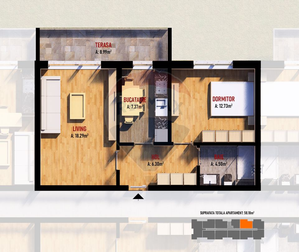Apartamente in ansamblu rezidential - Dobroesti
