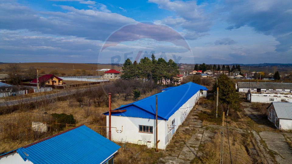Spațiu industrial, comercial, depozitare,860mp,com Traian, jud Bacău,