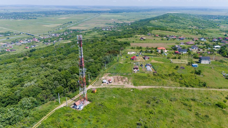 Teren Intravilan comuna Tomești | Priveliște deosebită