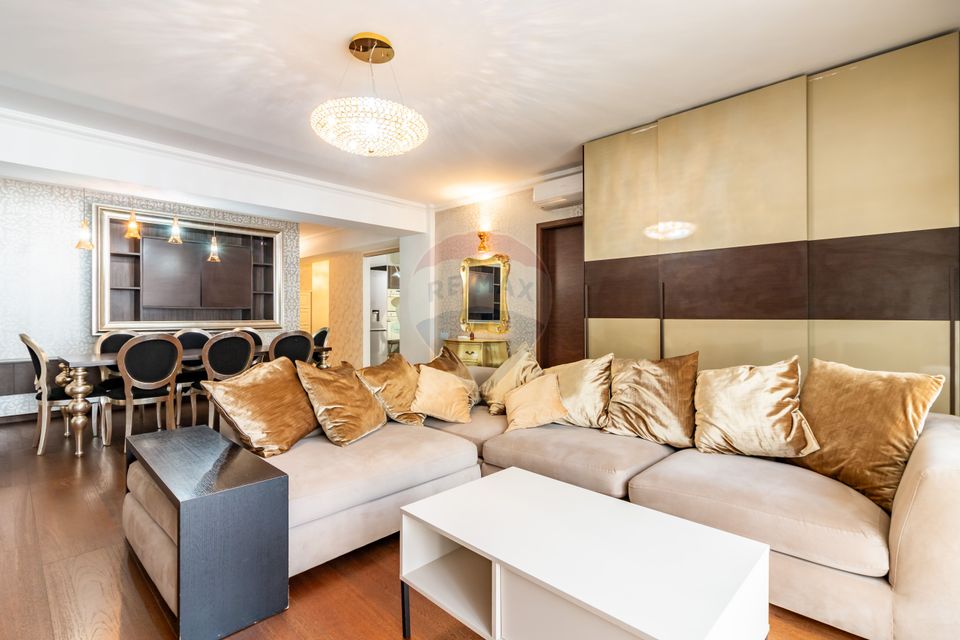 Apartament de închiriat, 3 camere, 128 mp, Barbu Delavrancea – Kiselef