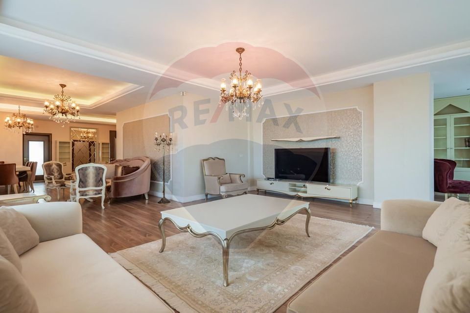 Penthouse de vanzare in Mamaia vedere frontala lac si marea Neagra