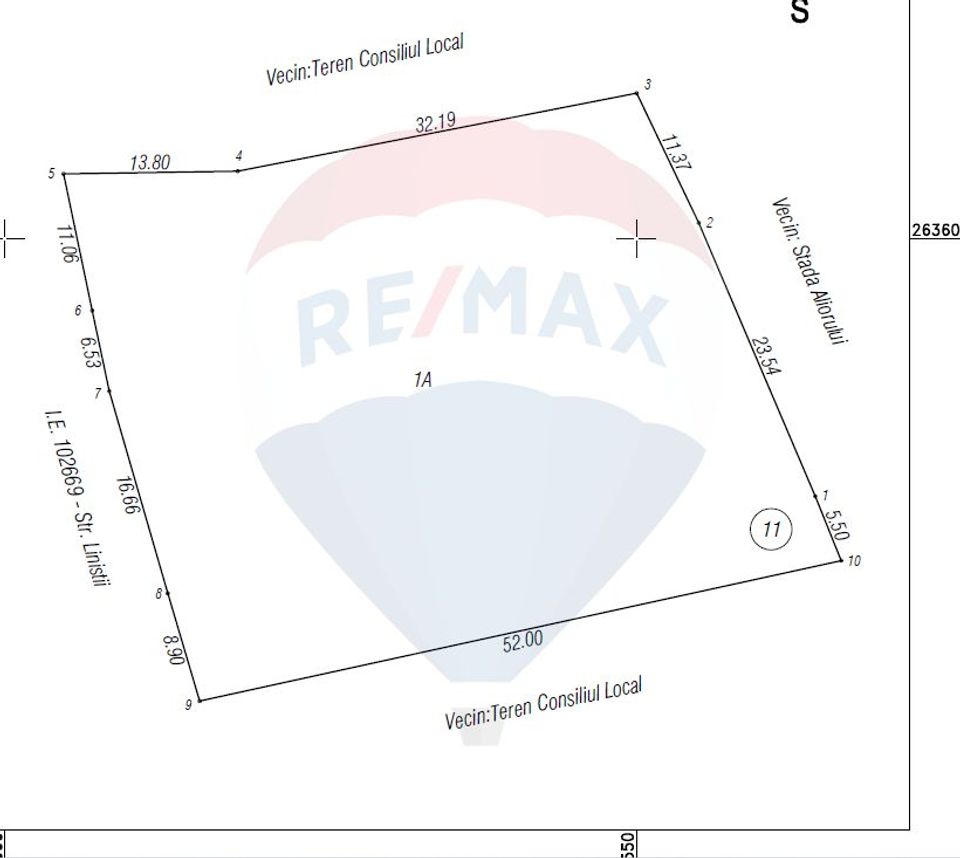 Land 2,000sqm Cerchezu / Strada General Cerchezu