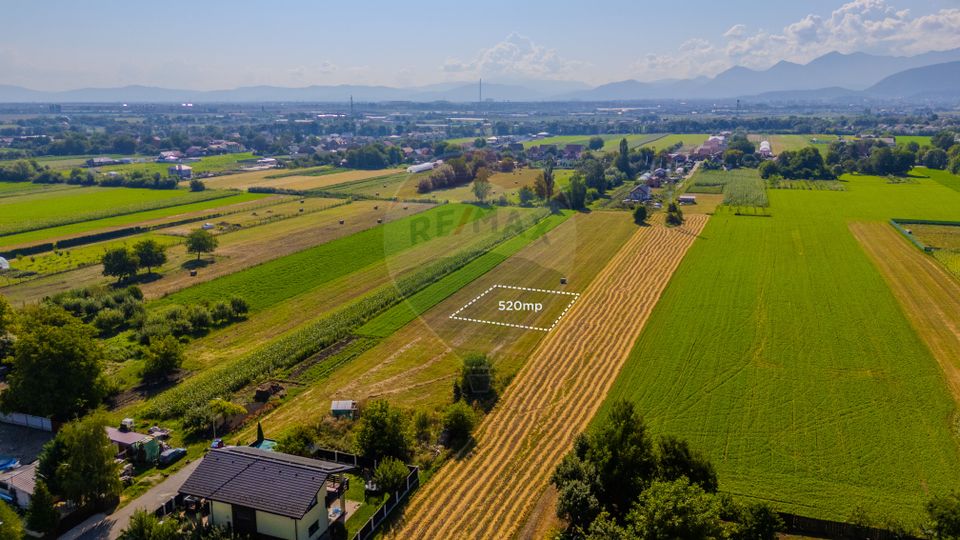 Teren 520mp Brasov / Stupini-Pârâul Rece COMISION 0%