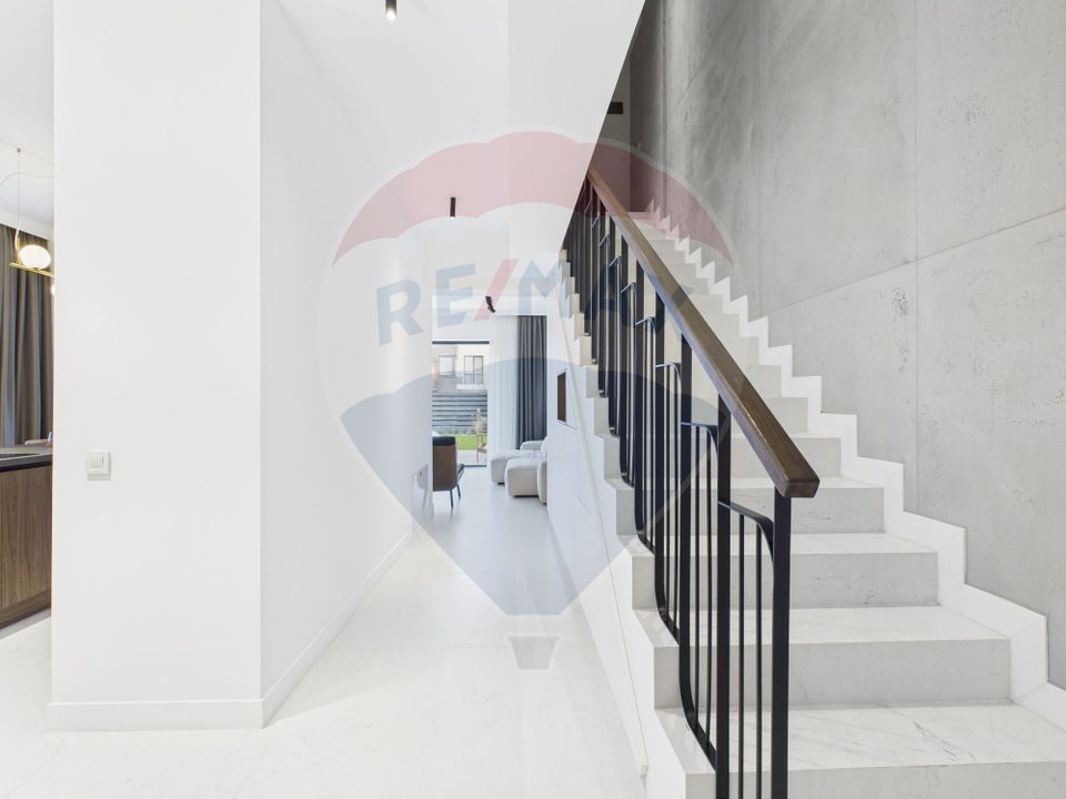 Vila mobilata si utilata complet in Corbeanca / ansamblu cu piscina