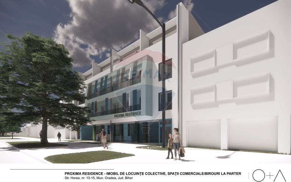 De vânzare Apartament cu 2 camere, '70 mp utili,  Central , Et. 1