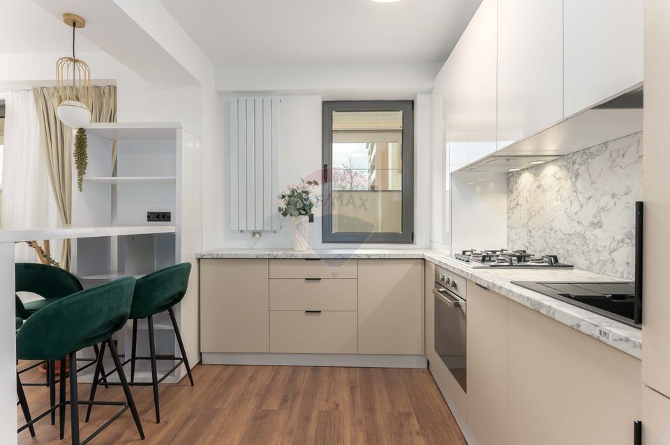 Apartament 2 camere tip studio cu terasă generoasă 50 mp prima locuire