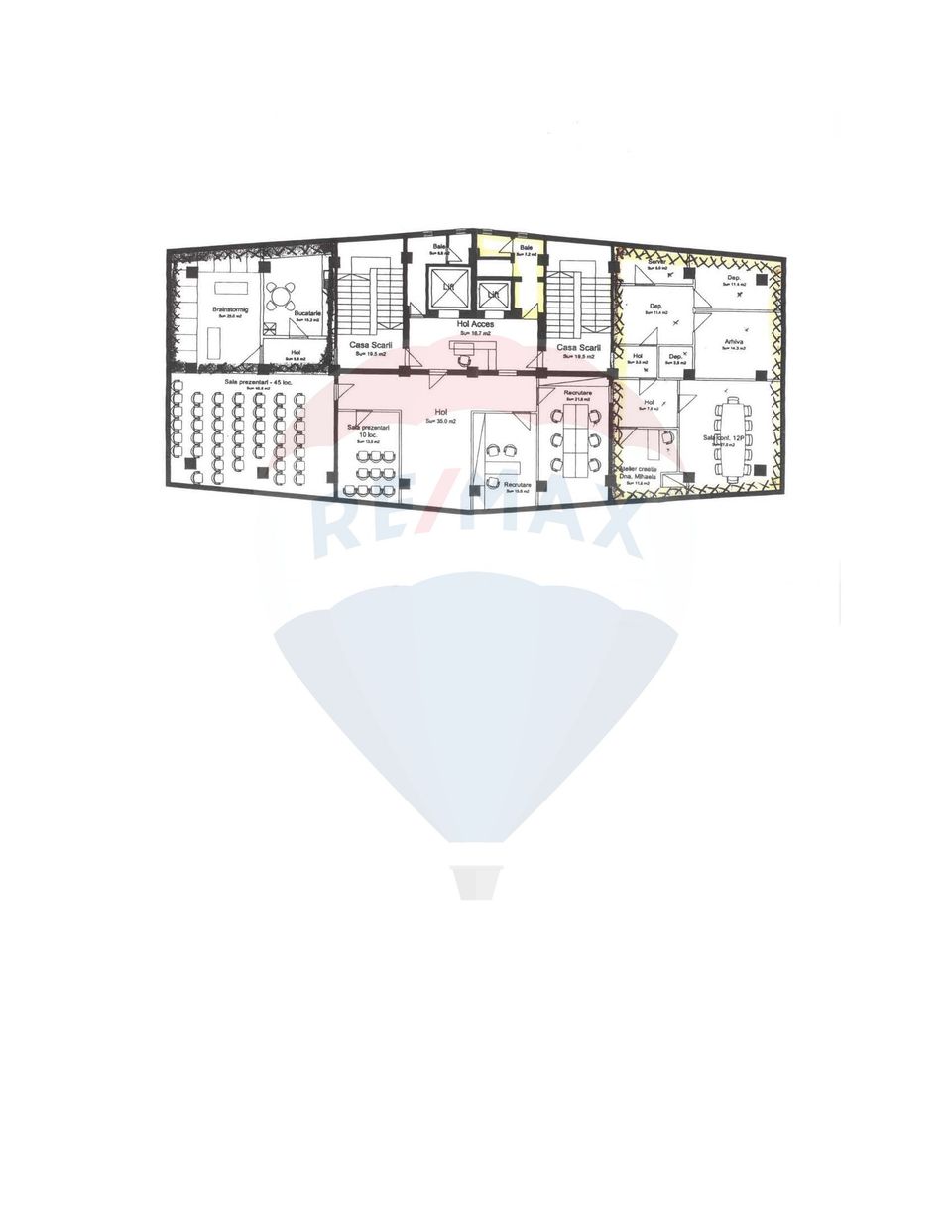 Spații de birouri de închiriat -  zona Bucur Obor