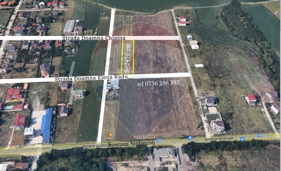 Land 2,470sqm Afumati / Strada Domnita Radu