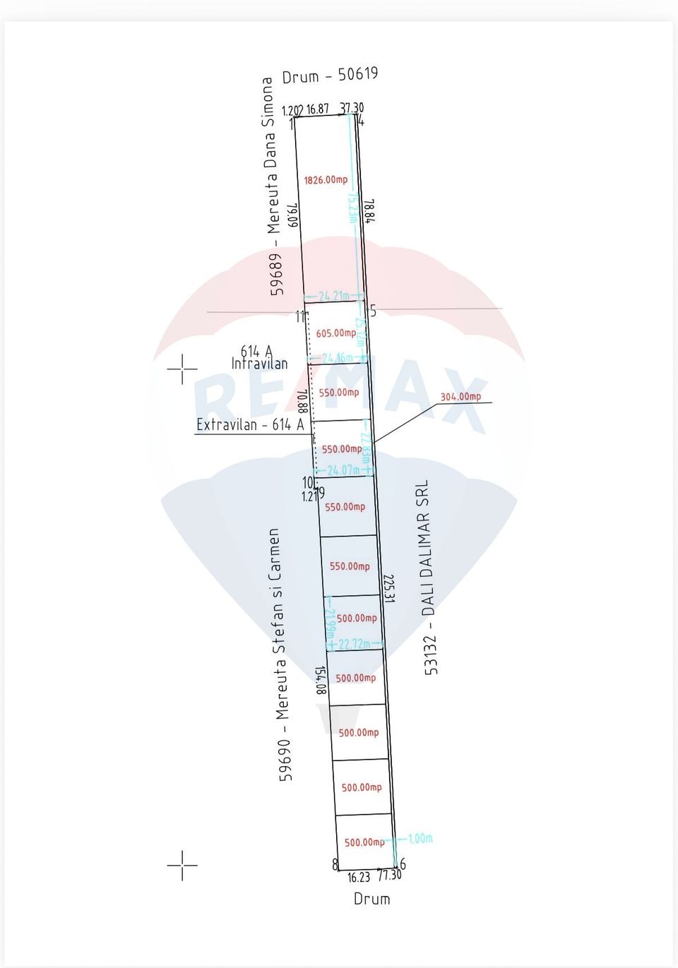 Loturi 500mp Vanatori / Strada Crangului
