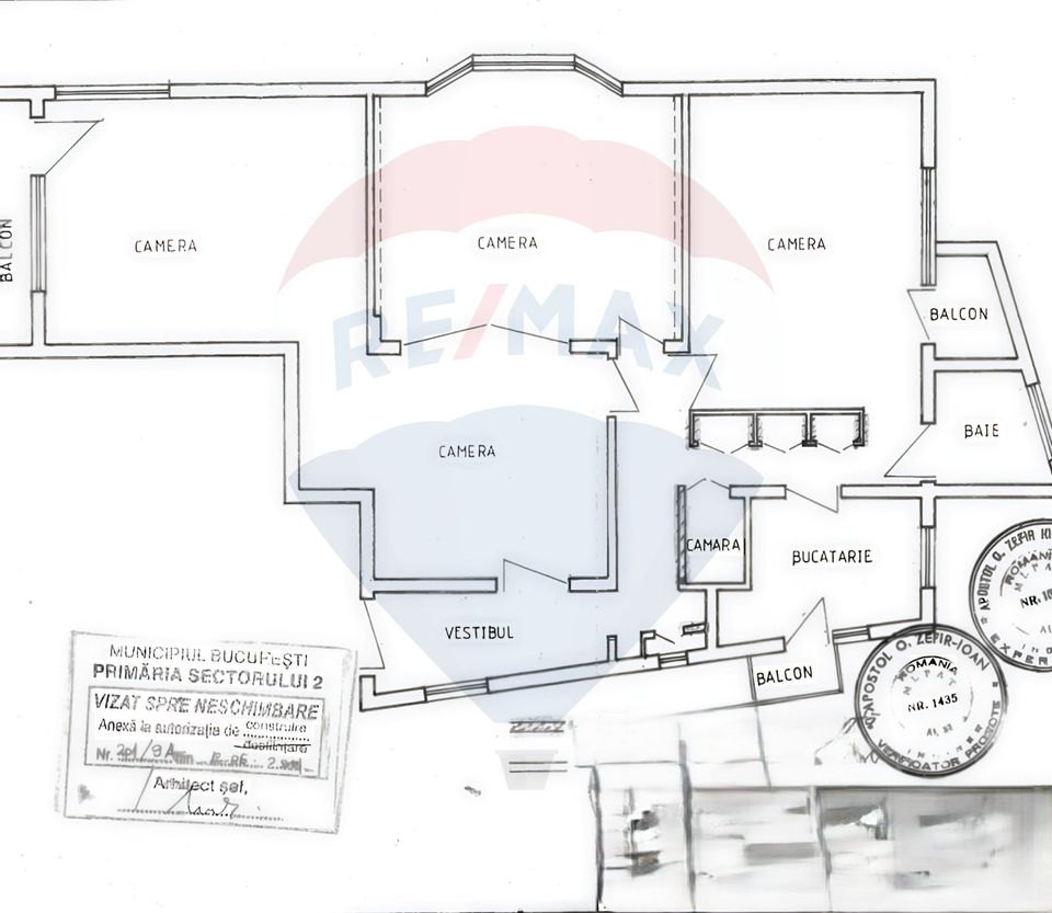 Apartament cu 4 camere de inchiriat, situat in zona Armenesca