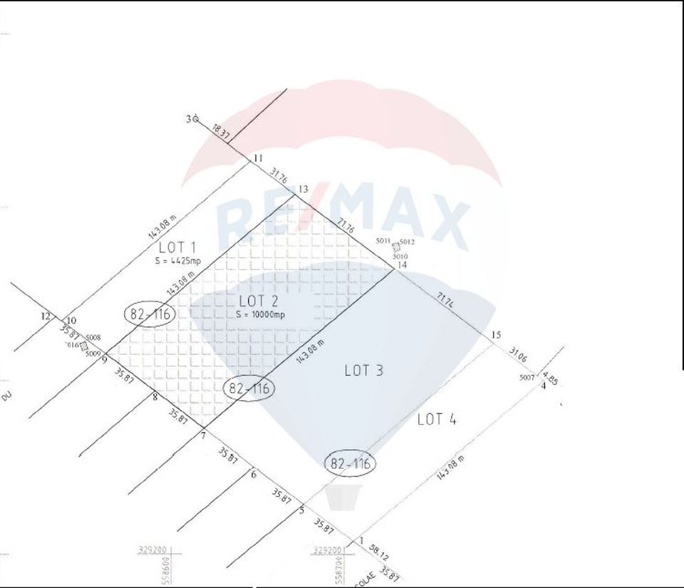 Land 10,000sqm Drumul Dealul Caselor