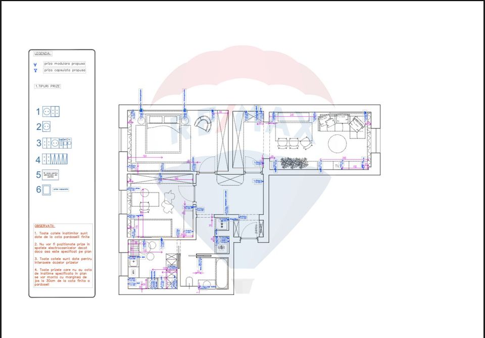 3 room Apartment for sale, Basarabia area