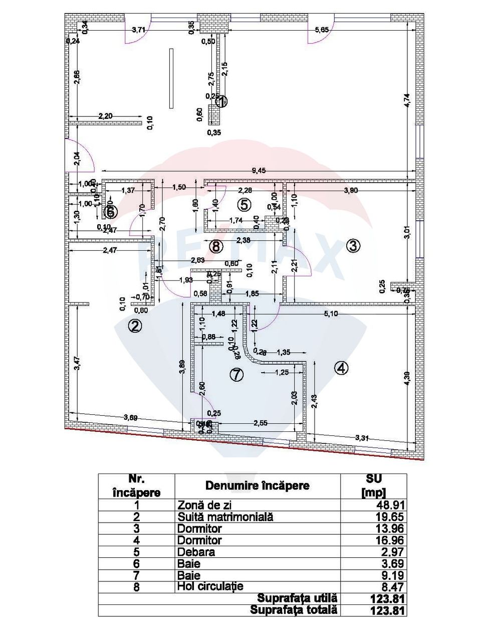 Apartment with terrace for sale in Damaroaia area - Petrom City