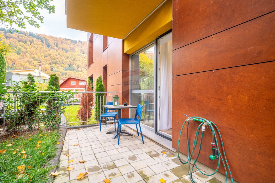 Studio with terrace and mountain view – Green Future Sinaia