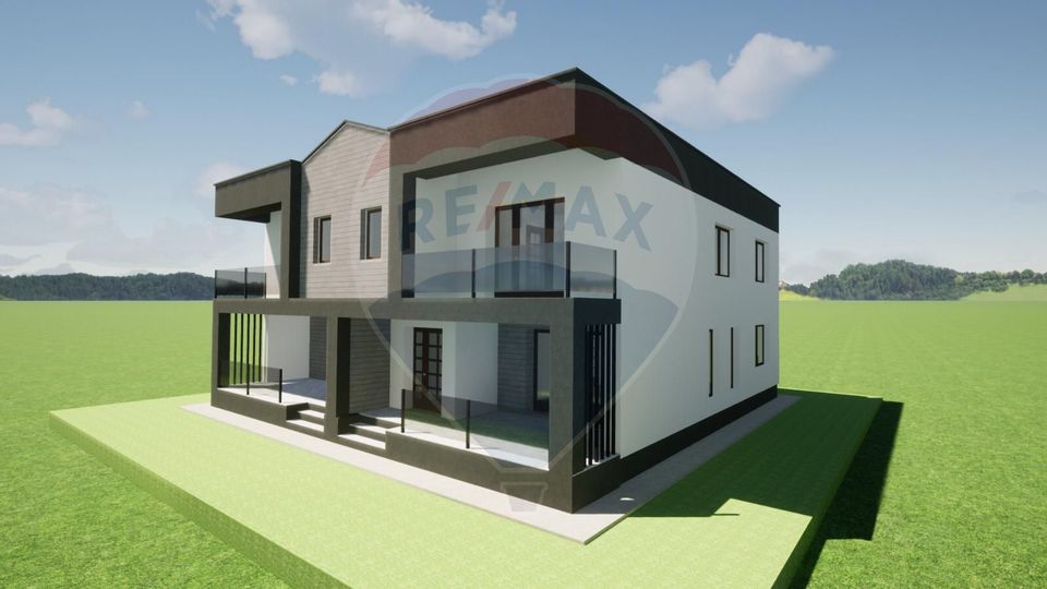 Casă de vânzare Brasov – 3 dormitoare, 3 băi, 140 mp utili