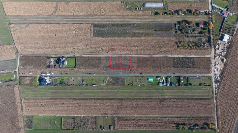 Teren Brasov -Strada Aron Pumnul, 5 loturi X 520 mp, impreuna/ separat