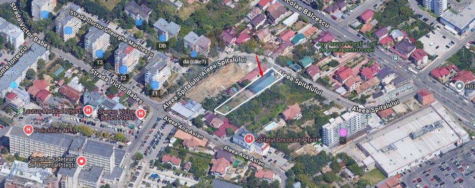 Închiriere spațiu etaj 1 –350mp open-space,  Aleea Spitalului Pitești