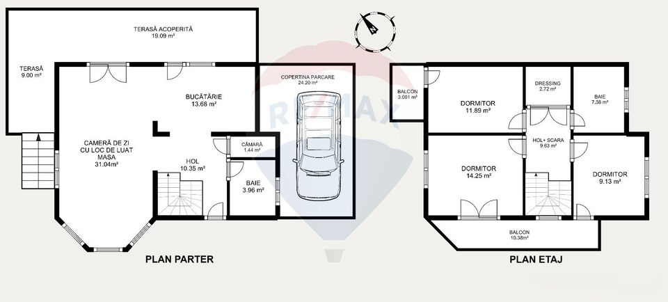 Casa de vanzare, Jucu de Sus teren 811mp, 4 Camere, 2 Bai, Priveliște