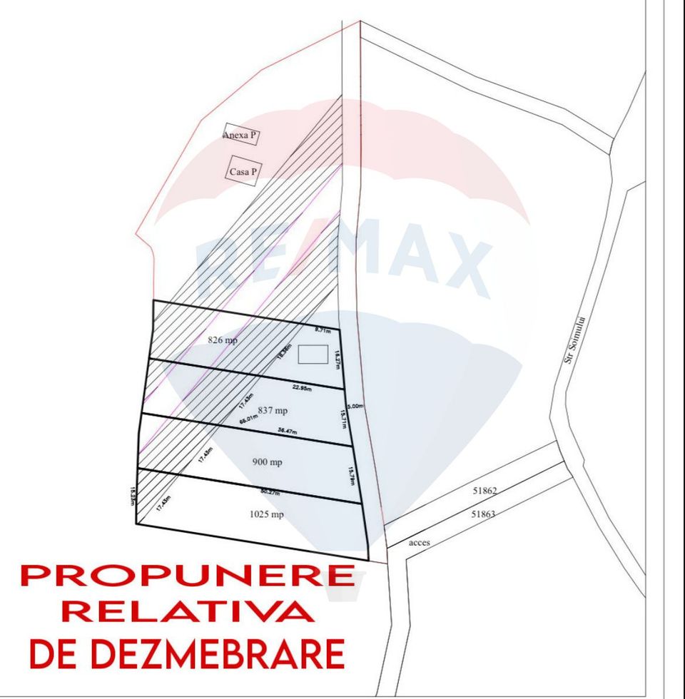 Teren 826mp in CAVNIC zona Pietrele Soimului cu o priveliste minunata.
