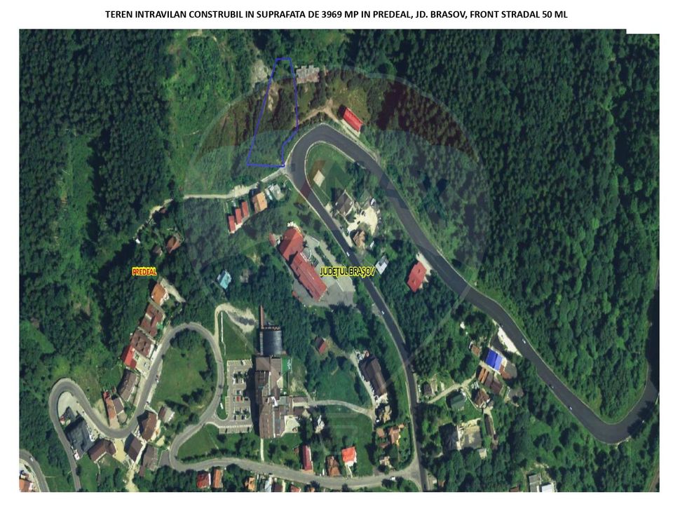 Land 3,969sqm Predeal / Strada Mihail Saulescu