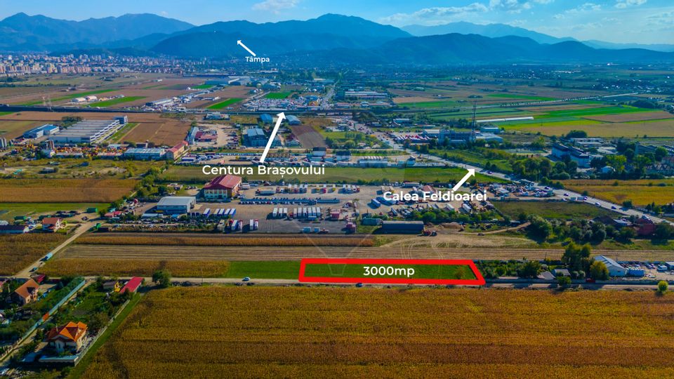 Land 3,000sqm Stupinii Prejmerului / Strada Plaiului