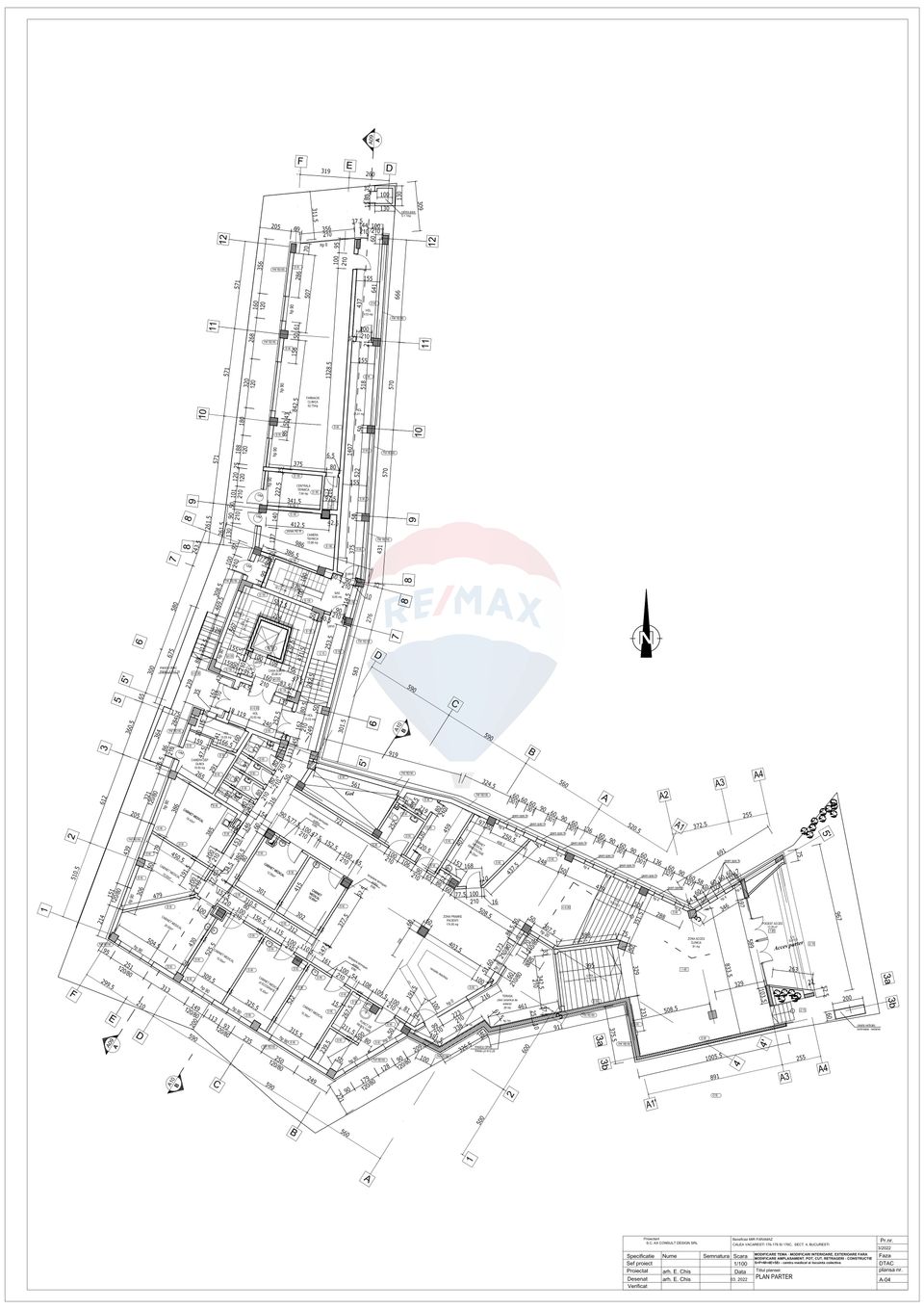 1,400sq.m Commercial Space for rent, Timpuri Noi area